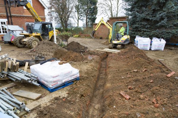 Drainage Ditch Digging in Santa Cruz