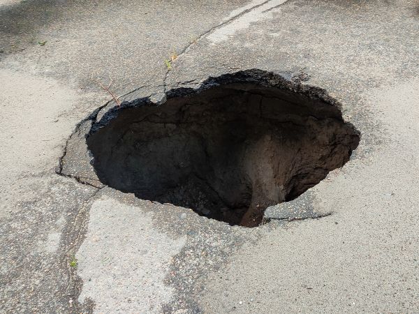 Cost of Sinkhole Repair in Santa Cruz