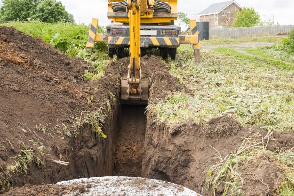 Drainage Trench Installation in Santa Cruz