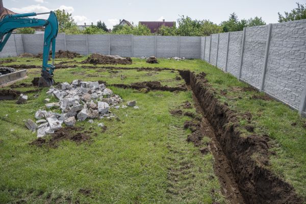 Yard Trenching in Santa Cruz