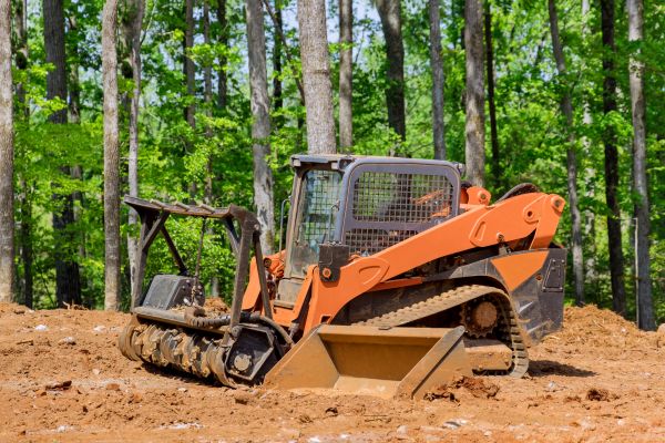 Bulldozer Land Leveling in Santa Cruz