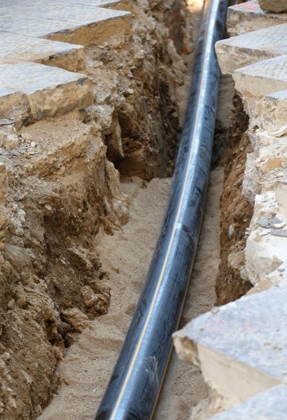 Drainpipe Trenching in Santa Cruz