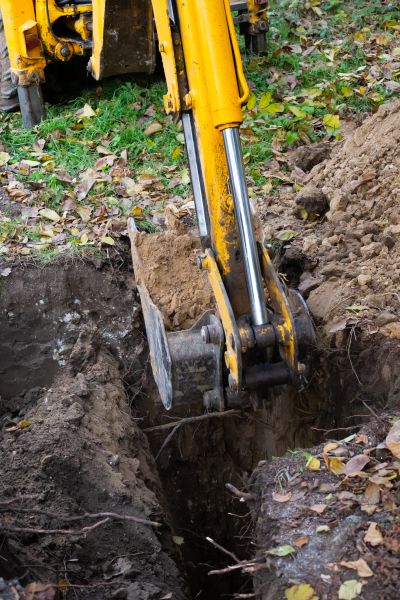 Sewer Tank Excavation in Santa Cruz