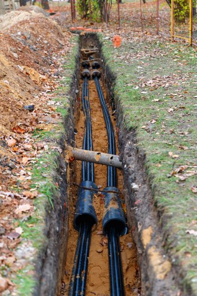 Electrical Line Excavation in Santa Cruz